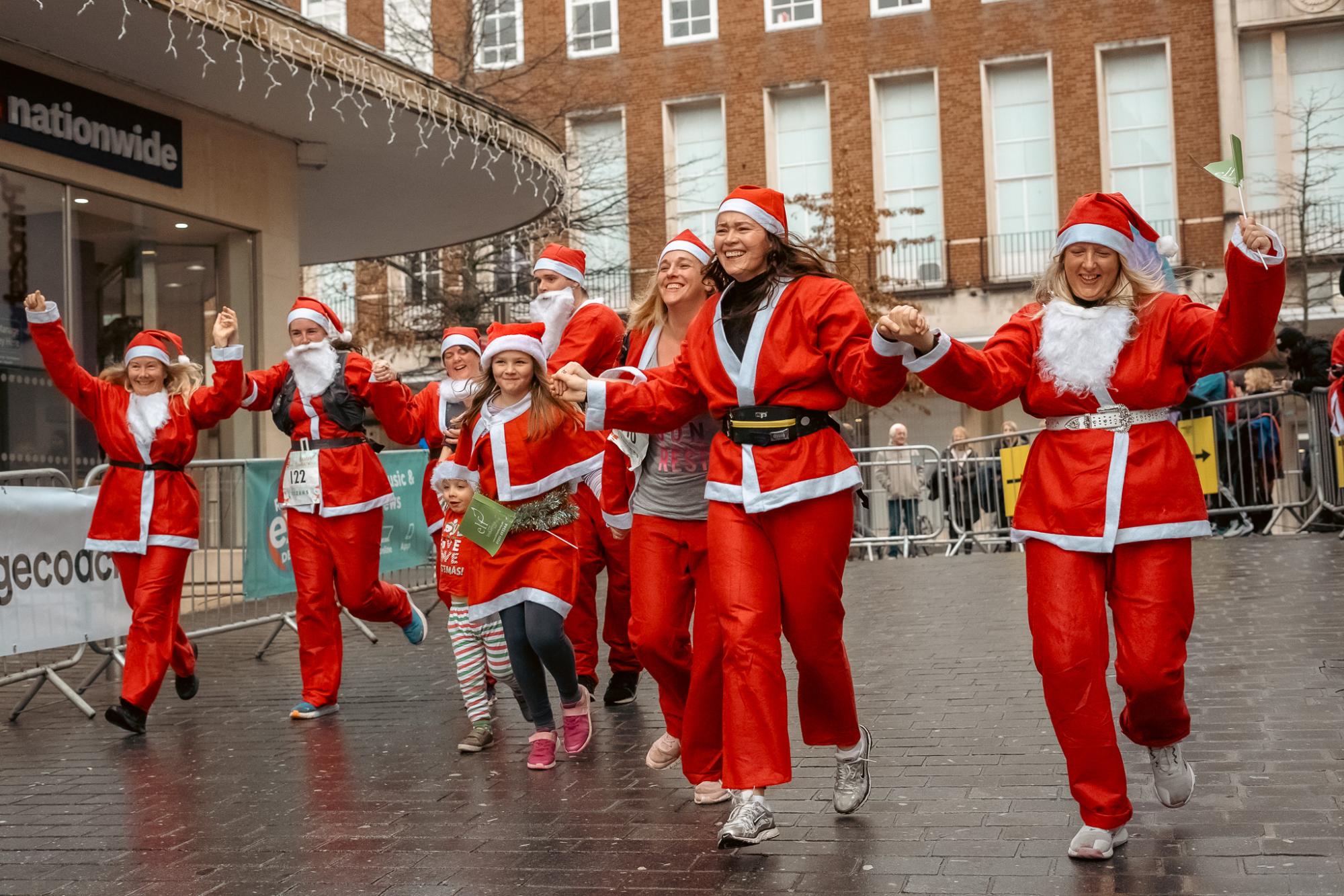 santa run